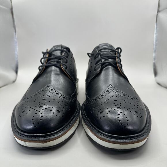 Ecco ST.1 Hybrid Wingtip Shoes Mens Size 12-12.5 Black Brogue Phorene EU 46 - Picture 3 of 10